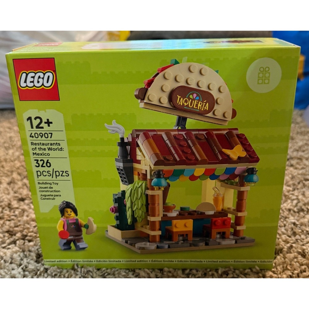 Lego Limited Edition Restaurants of the World: Mexico Building Set (NWT) 40907